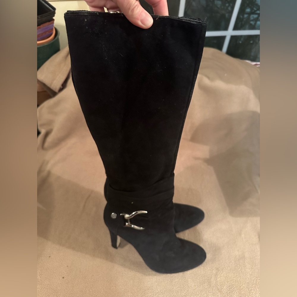ANTONIO MELANI Black Heeled Boots